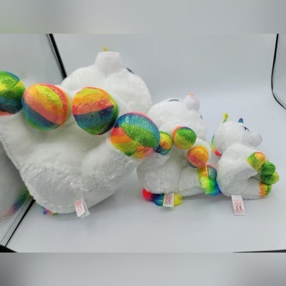 Ty White Stuffed Animals with Sparkly Eyes - Picture 2 of 5